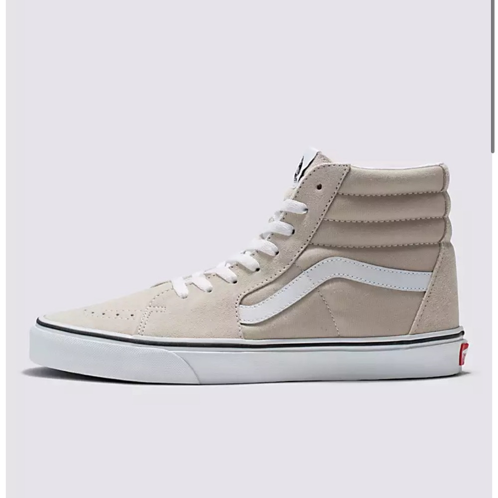 Brown SK8 Hi Vans